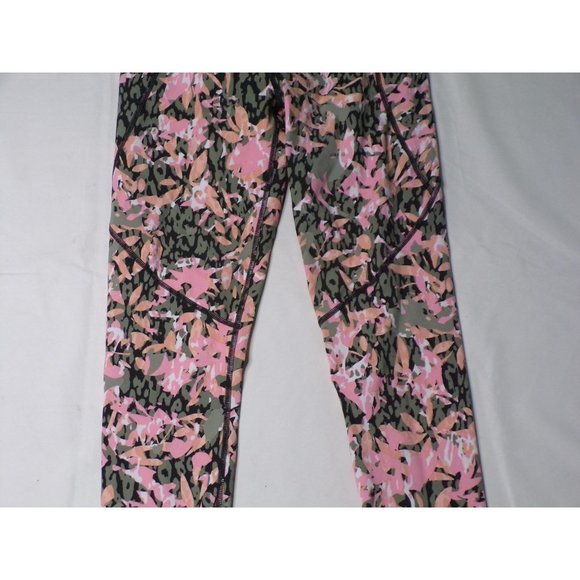 SWEATY BETTY Power Pocket 7/8 Leggings Green Floral Print XS $100 NEW - Picture 9 of 12